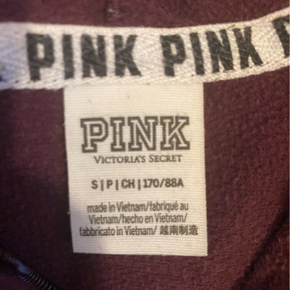 Maroon PINK zip up jacket - Picture 2 of 3